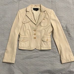 BCBG Genuine Leather Jacket
